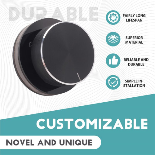 USB Volume Control Knob for Android System PC Multimedia Type C External Media Adjustment Controller EC11 with RGB Light 1