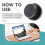 USB Volume Control Knob for Android System PC Multimedia Type C External Media Adjustment Controller EC11 with RGB Light 6