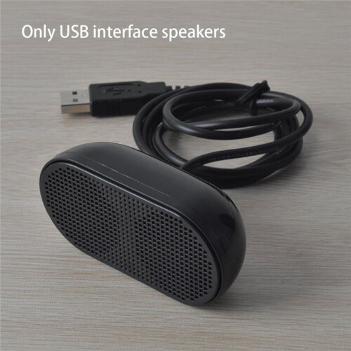 Portable  Speaker Laptop Wired Speaker Computer USB Multimedia Speaker for Notebook Laptop PC Home Office 2