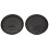 2 Pcs 50mm Diameter Desk Wire Cord Cable Grommets Hole Cover Black 8