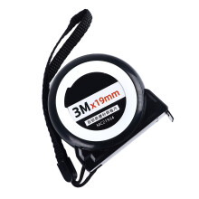 Frosted Steel Tape Measure 3m x 19mm Self Lock High Accuracy Clear Reading