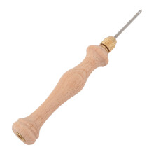Solid Wood Punch Needle Tool Set with Adjustable 1.6mm-5mm Needles