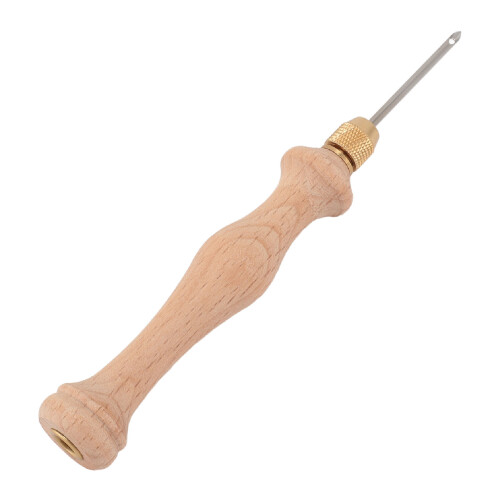 Solid Wood Punch Needle Tool Set with Adjustable 1.6mm-5mm Needles
