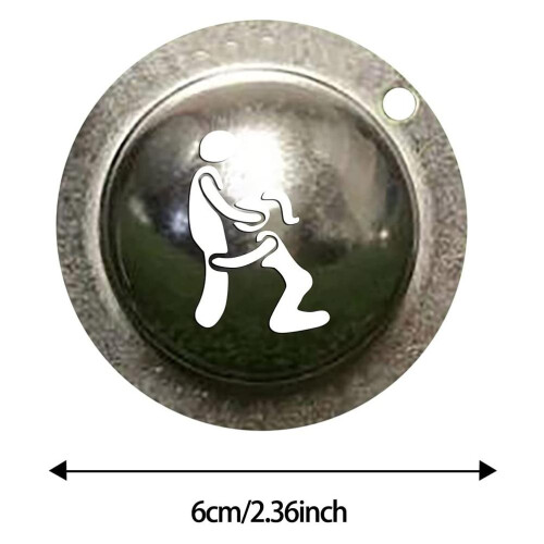 Golf Ball Marker Schablone Humor 2
