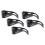 5Pcs Solar Eclipse Glasses ABS Lightweight Sun Viewing Protective Glasses 1