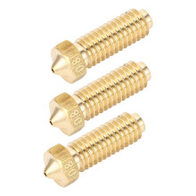 3PCS Brass 0.8mm Nozzle Set for Kobra 2/2Pro/2Plus 1.75mm Filament