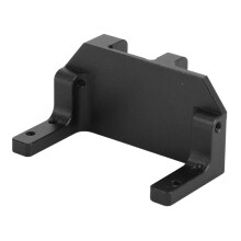 RC-Servohalterung für SCX10 III AR45P Portalachse aus Aluminiumlegierung, schwarz