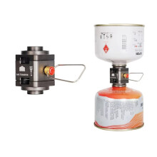 Camping Visual Gas Tank Converter Tank Gas Refill Adapter Collection ValveIsobutane/Butane Mutual Charge Gas Adapter