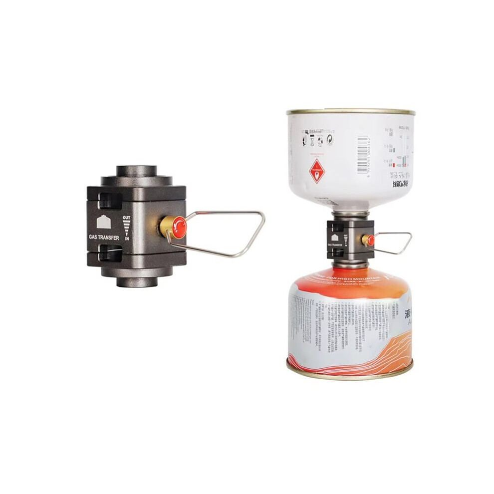 Camping Visual Gas Tank Converter Tank Gas Refill Adapter Collection Valveisobutane/Butane Mutual Charge Gas Adapter 6031055296012