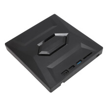 Portable USB3.0 Type C CD/DVD Drive with Card Reader for Windows/Linux