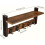 Coat Hooks Wall Mount with Shelf Coat Rack Wall Mount with 5 Heavy Duty Hooks - Floating Wall Shelf with Hooks 7