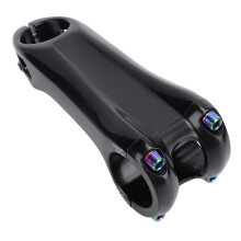 Hohle 20 anodisierte CNC-Aluminium 31,8 mm 100 mm Lenkerhalterungs-Adapter Schwarz