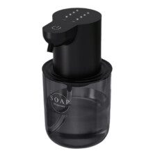 Distributeur de Savon Automatique Sans Contact 400 Ml, Étanche, Fixation Murale, avec Technologie Intelligente de Lavage des Mains pour une Hygiène