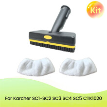 Kit di Ricambio per Spazzola A Vapore Portatile con Straccio A Vapore per Pulitori A Vapore per SC1 SC2 SC3 SC4 SC5 CTK1020
