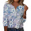 Women's sleeve V-neck T-shirts for Spring  comfortable,-Mint S 3