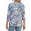 Women's sleeve V-neck T-shirts for Spring  comfortable,-Multi S 4