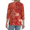 Women's sleeve V-neck T-shirts for Spring  comfortable,-Mint S 7