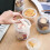 Double Layer Microwave Safe Food Storage Cup 310ml+360ml PP 14