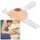 Side Silicone Bust One Piece Triangle, Brown, S A Cup, Adjustable Strap 1