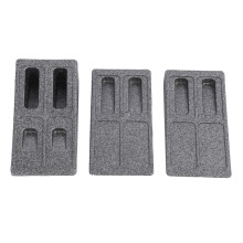 Adjustable Calf Stretcher Slant Board for Plantar Fasciitis, Grey, 31x16cm