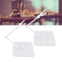 20 Sets Acrylic Action Figure Display Stands for 6inch Dolls
