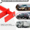 Universal Brake Caliper Tool Heavy Duty Brake Caliper Spreader Tool for Multi-Piston Brake Piston Compressor Tool Red 3