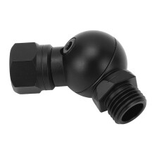 Lightweight Aluminum 360 Rotation Scuba Second Regulator Swivel Adapter