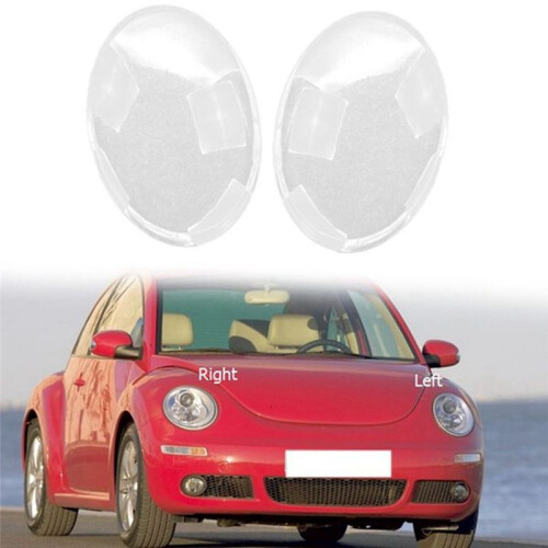1 Paire de Couvercles de Phares Transparents pour  Beetle 2006-2012 2