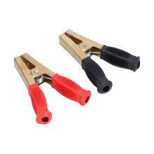 Battery Clips 2pcs 1000A Auto Car Copper Red Black Electrical Test Connectors