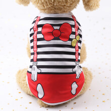 (4) Breathable Dog T-Shirt - Soft Summer Pet Vest