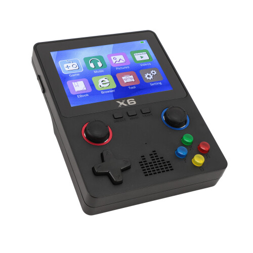 Handheld Retro Gaming Console with 32GB, 3.5" IPS Screen, 2000mAh Battery 2