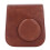 Retro Rainproof PU Leather Camera Case for Mini SE 7 Plus with Adjustable Strap 3