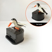 (White bird white wings (send 1 pack of toothpicks) Bird-Shaped Toothpick Holder for Kitchen & Dining
