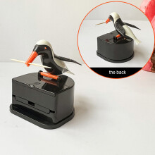 (Black bird black wings (send 1 pack of toothpicks) Bird-Shaped Toothpick Holder for Kitchen & Dining