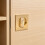 Multifunctional Recessed Sliding Entry Lock And 4 Piece-Gold 7