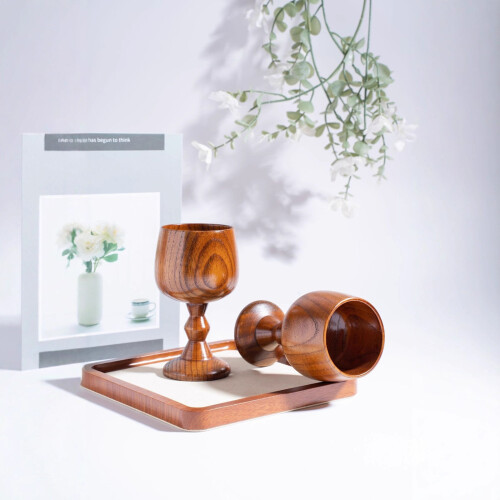 Handgefertigter Weinbecher, Kelch, Einweihungsgeschenk, 1