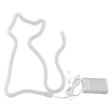 Colorful Cat Shape LED Neon Light Wall Decor for Parties & Weddings