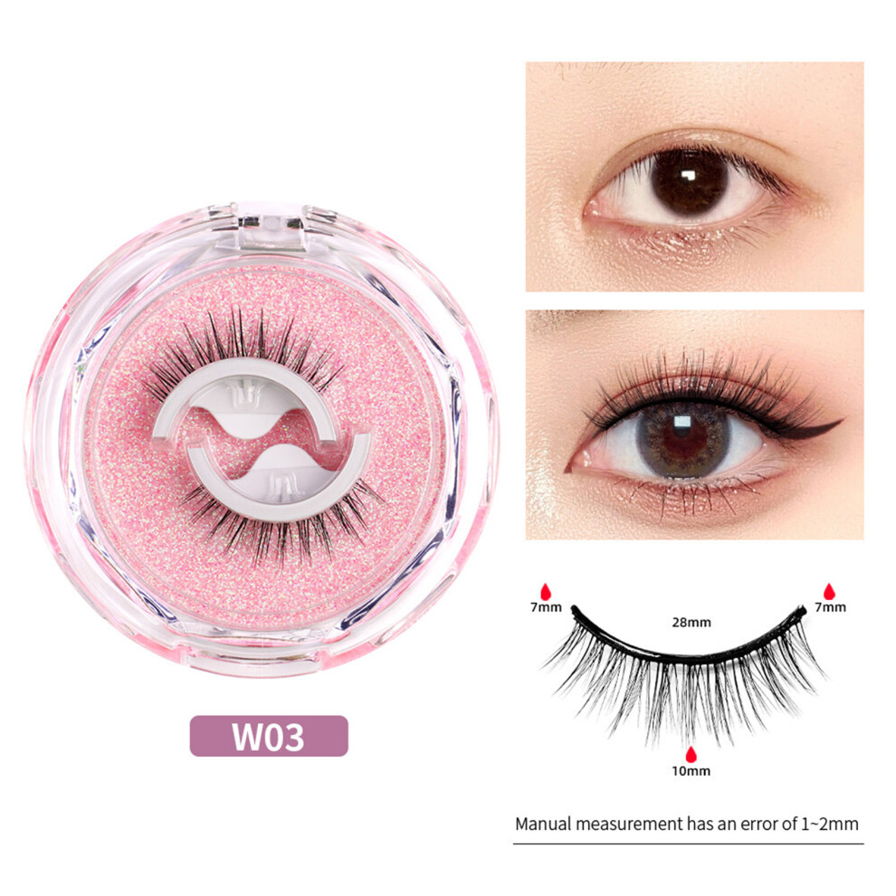 Roc-Electron (W03) Reusable Soft False Eyelashes For Women
