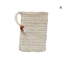 (A) Soft Cotton Soap Bag, Exfoliating & Durable Gift