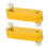 Aluminium Ruler Positioning Block 2PCS Adjustable Limit Blocks for Woodworking 1