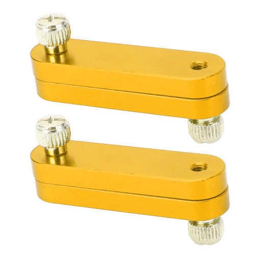 Aluminium Ruler Positioning Block 2PCS Adjustable Limit Blocks for Woodworking