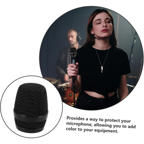 Microphone Grille Replacement with Durable Metal Construction for Noise Reduction and Secure Fit 2
