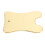 Copper Gua Sha Massage Tool for Back & Shoulder, Coin Shape, 10cm 1
