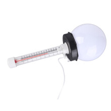 Floating Pool Thermoscope Light 10x26cm Solar Color Temp Gauge