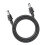 Cable DC rectangular para satélite 18AWG 15m/49.2ft 15