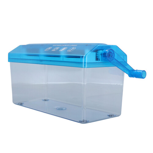 Portable Mini Paper Shredder, ABS, Strip Cut, 22.9cm Entry