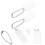 2pcs Hearing Aid Battery Caddy Storage Case - Plastic Button Holder 6
