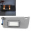 Driver Side Sun Visor for Accord 2008-2012 Grey ABS Cloth Mirror 12