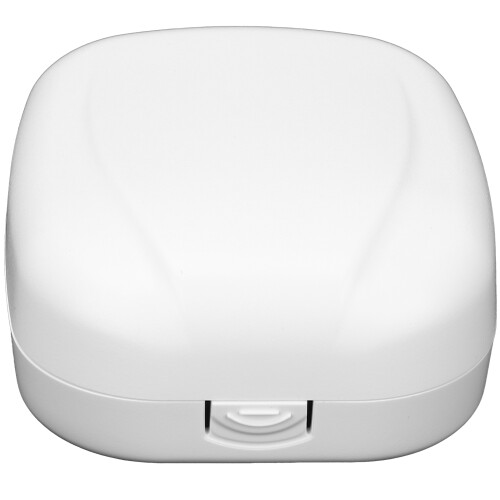 Hearing Aid Case Portable Hard Storage Box, White, ABS+Silicone 1