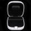 Hearing Aid Case Portable Hard Storage Box, White, ABS+Silicone 3
